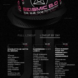 Seismic Friday GA Ticket