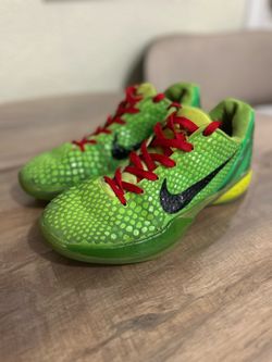 Nike Kobe 6 Protro Grinch Mens Size 8
