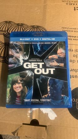 Get Out DVD + BLU-RAY
