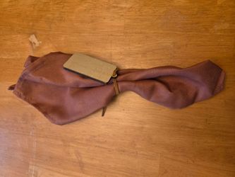 Rust colored cloth napkins