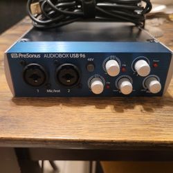 Presonus Audiobox USB 96 Audio Interface 