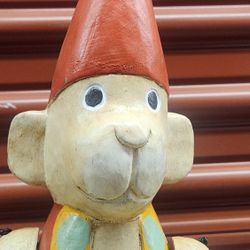 Vintage  Wood Monkey Marionette Artisan Collectible Balinese Hand-Carved Hand-Painted Hand-Crafted 