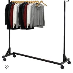 Clothing Rack With Clear Cover