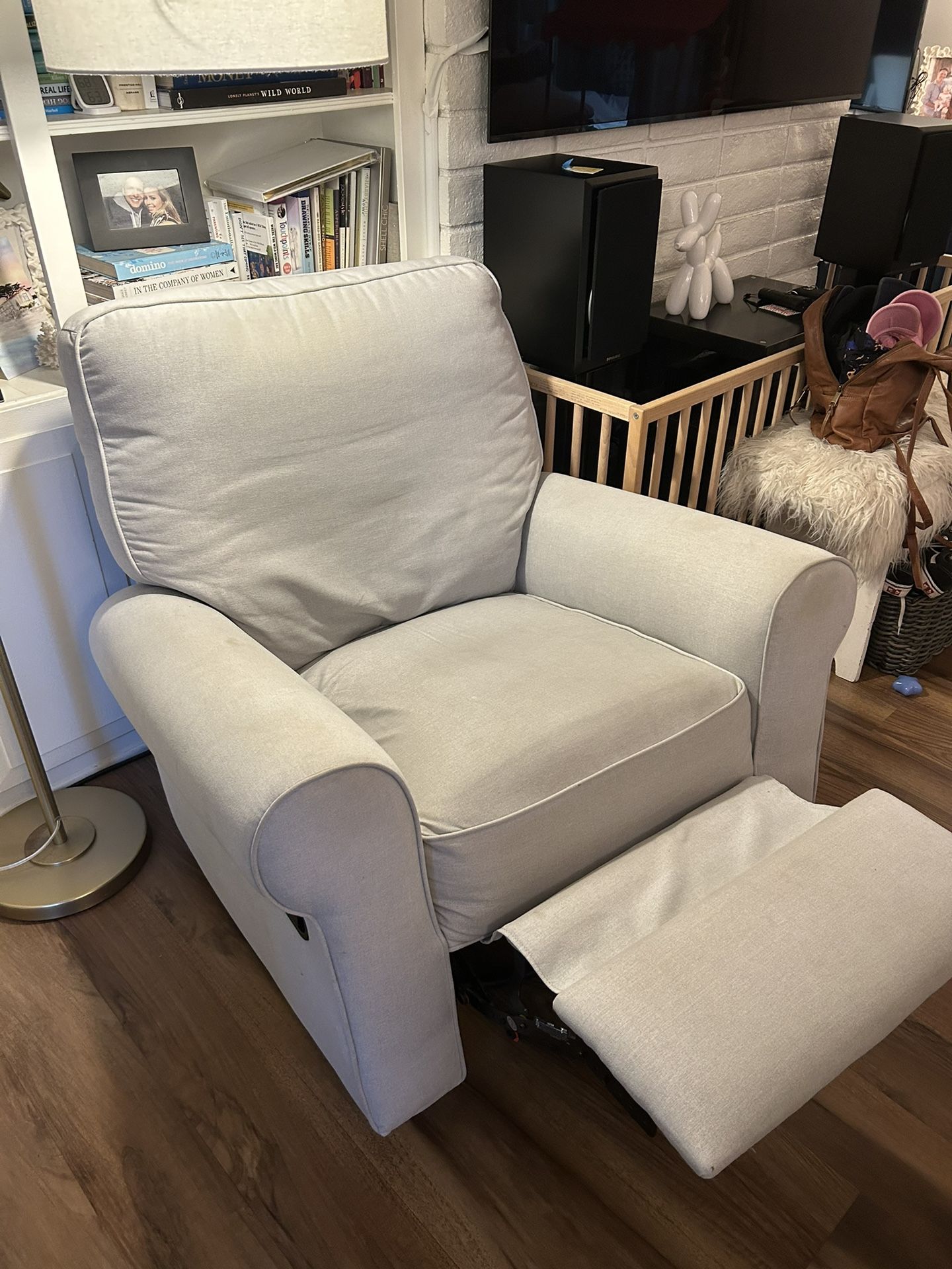 Pottery Barn Kids comfort recliner rocking chair