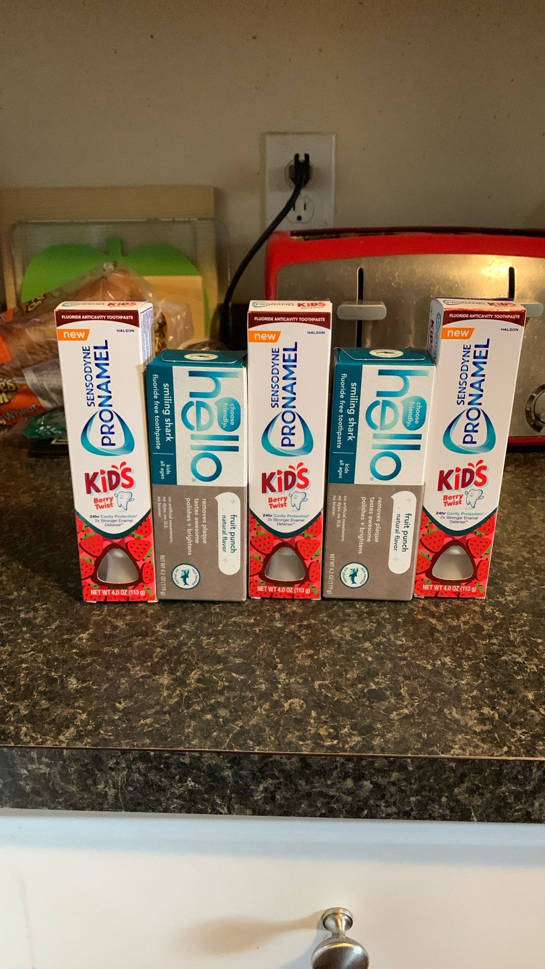 Kids Premium Toothpaste Bundle-5 Items! ($21.79+ Value)