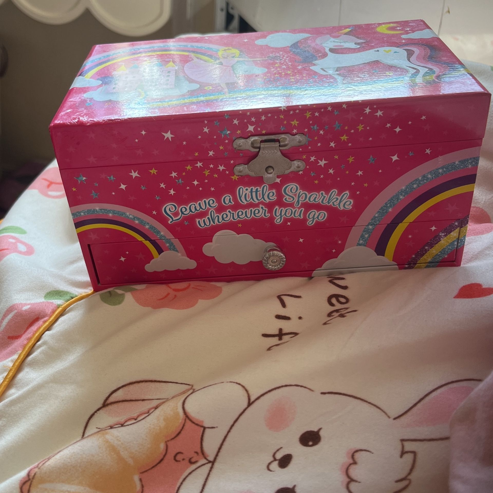 Unicorn Jewelry Box For Kids