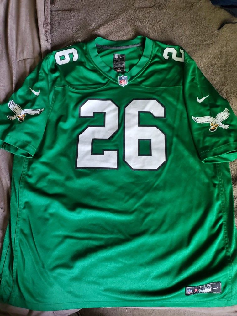 Mens Nike Saquon Barkley Eagles Alternate Jersey Sz XXXL 56