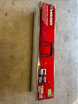 Husky folding steel sawhorse brand new