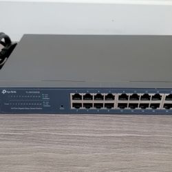 TP-Link 24 Port Gigabit Switch Easy Smart Managed Plug & Play Desktop
