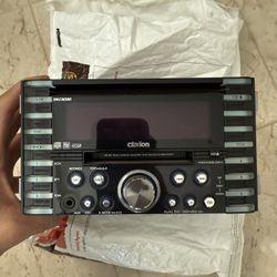 Rare Clarion DMZ365 CD MD Tuner Color Change AUX MDLP Car Audio Japan