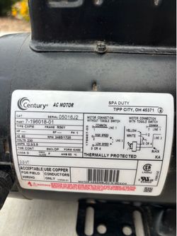 Ac Spa Motor