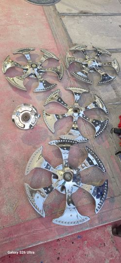 Chrome Spinners Wheels Rims Wheels 19inch Set 4 Used Sold As Is It