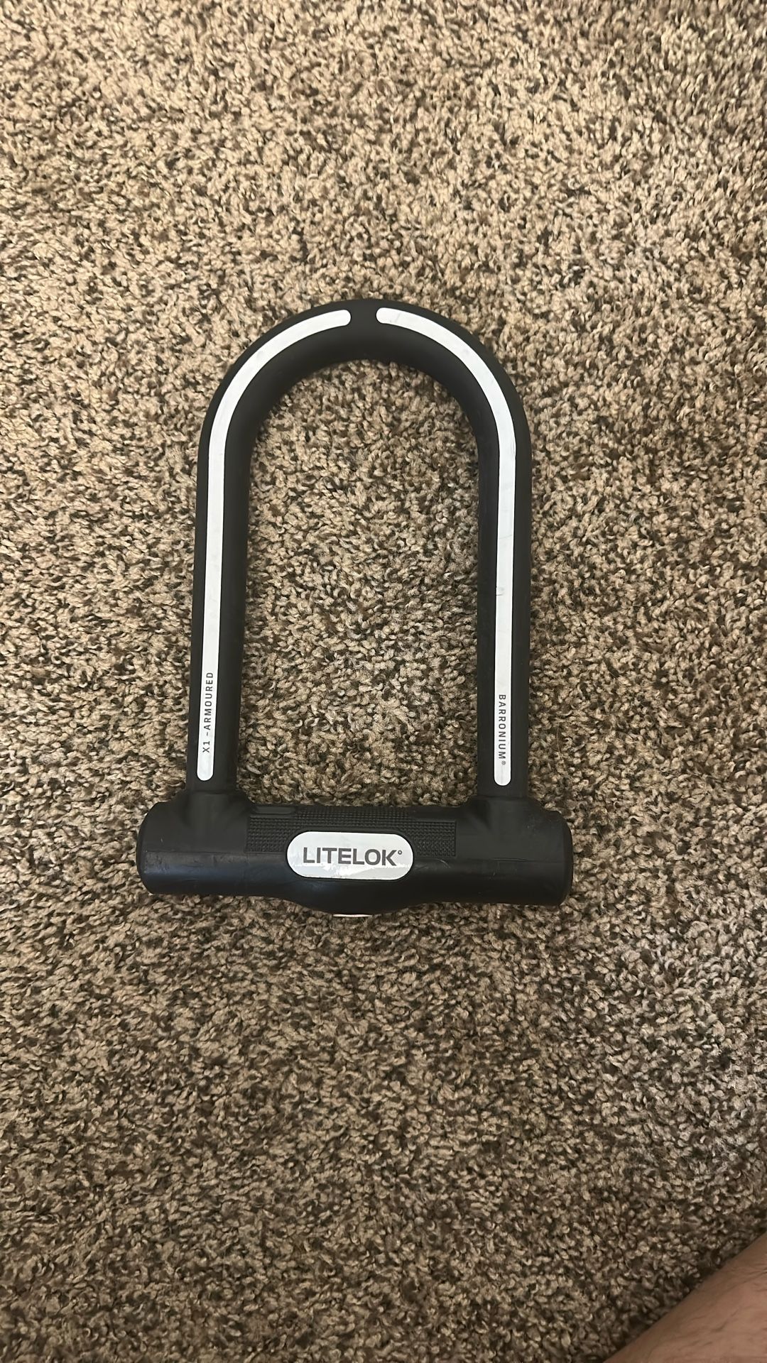 LITELOK X1 Anti-Grinder Bicycle U-Lock