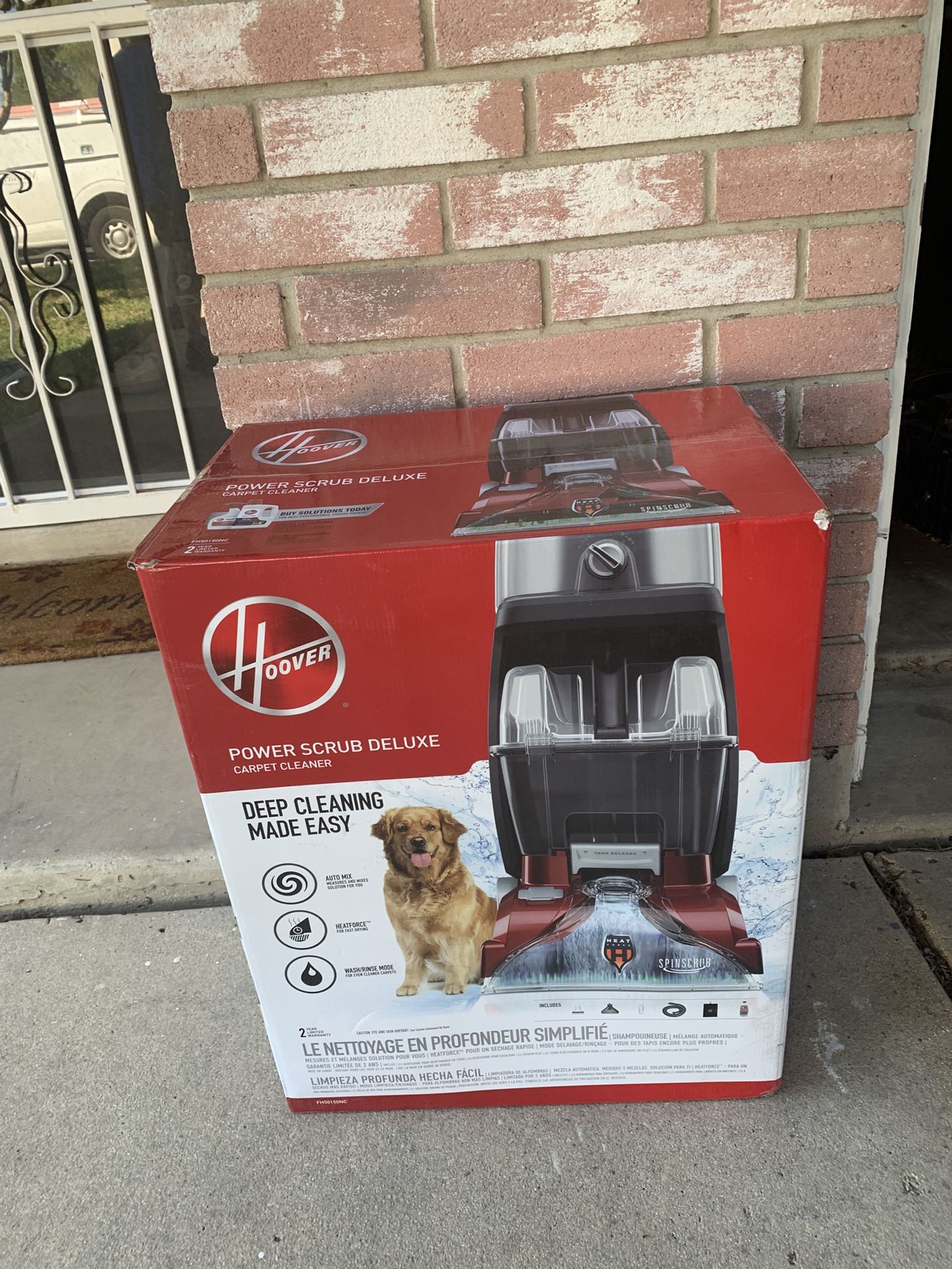 Hoover Power Scrub Deluxe