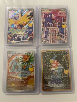 30th Celebration Pokemon Illustration Rares