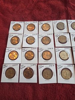 Collectible Coins Sacagawea Golden Dollars