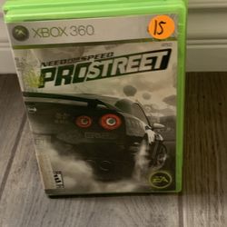 Need For Speed Pro Street Xbox 360
