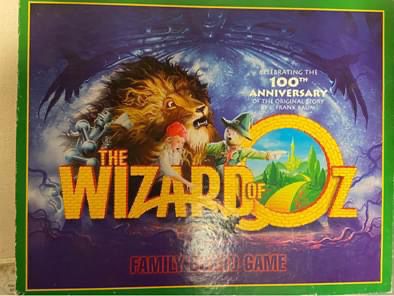 Vintage Wizard of Oz board game