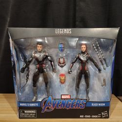 Avengers Endgame Black Widow And Hawkeye 2 Pk