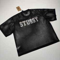 Stussy Black Jersey Tee Streetwear Brand New Size Medium