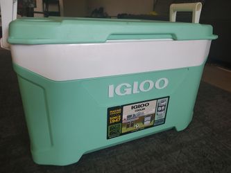 Igloo Latitude 50 Qt Cooler Mint Green