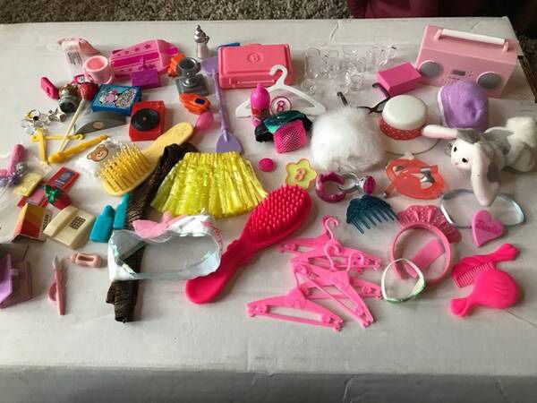 Barbies large lot accessories