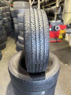 Set Of Used Tires With Good Thread Life LT245/75R16 Bridgestone Dueler