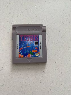 Original Tetris game for gameboy and gameboy pocket