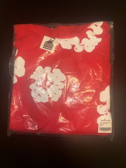 Red Denim Tears Hoodie - Size S
