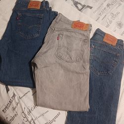 Levi 501's and 514's
