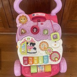 Pink Learning Walker