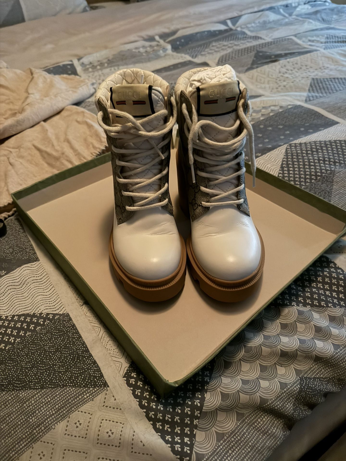 Gucci Boots Color White