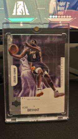 2002-03 Upper Deck Ovation #96 Kobe Bryant /1999 SP NUMBERED MAMBA LAKERS