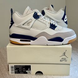 Air Jordan 4 Retro SB Navy Size 7
