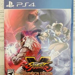 PS4 Street Fighter V Champion Edition