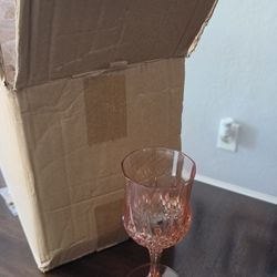 Shatterproof Vintage Champagne & Wine Glasses.