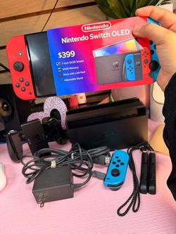🎮 Nintendo Switch OLED – $399 🔥 Ready to play! ✅ 7-inch OLED screen