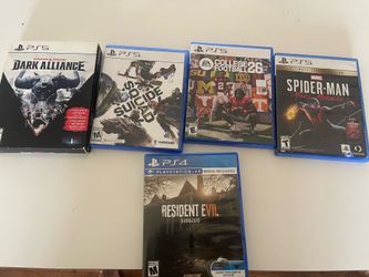 PlayStation 5 ps5 games lot