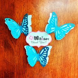 3D paper Butterfly, party decor, baby shower