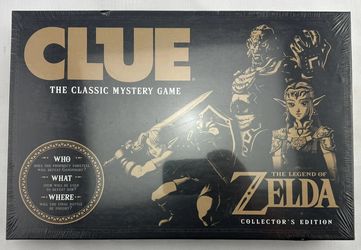 Zelda Clue Collector's Edition Brand New Sealed