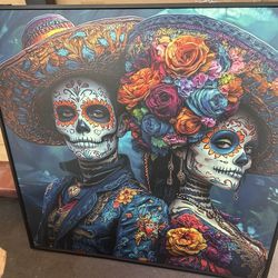 The Dead Couple  Canvas Art