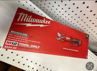 Milwaukee new pruning shear M12 brushless