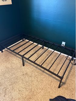Twin squeak free bed frame