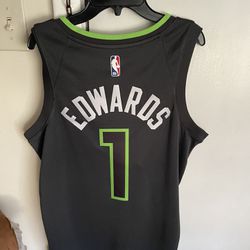 Anthony Edwards Minnesota Timberwolves Nike Men’s NBA Jersey M 