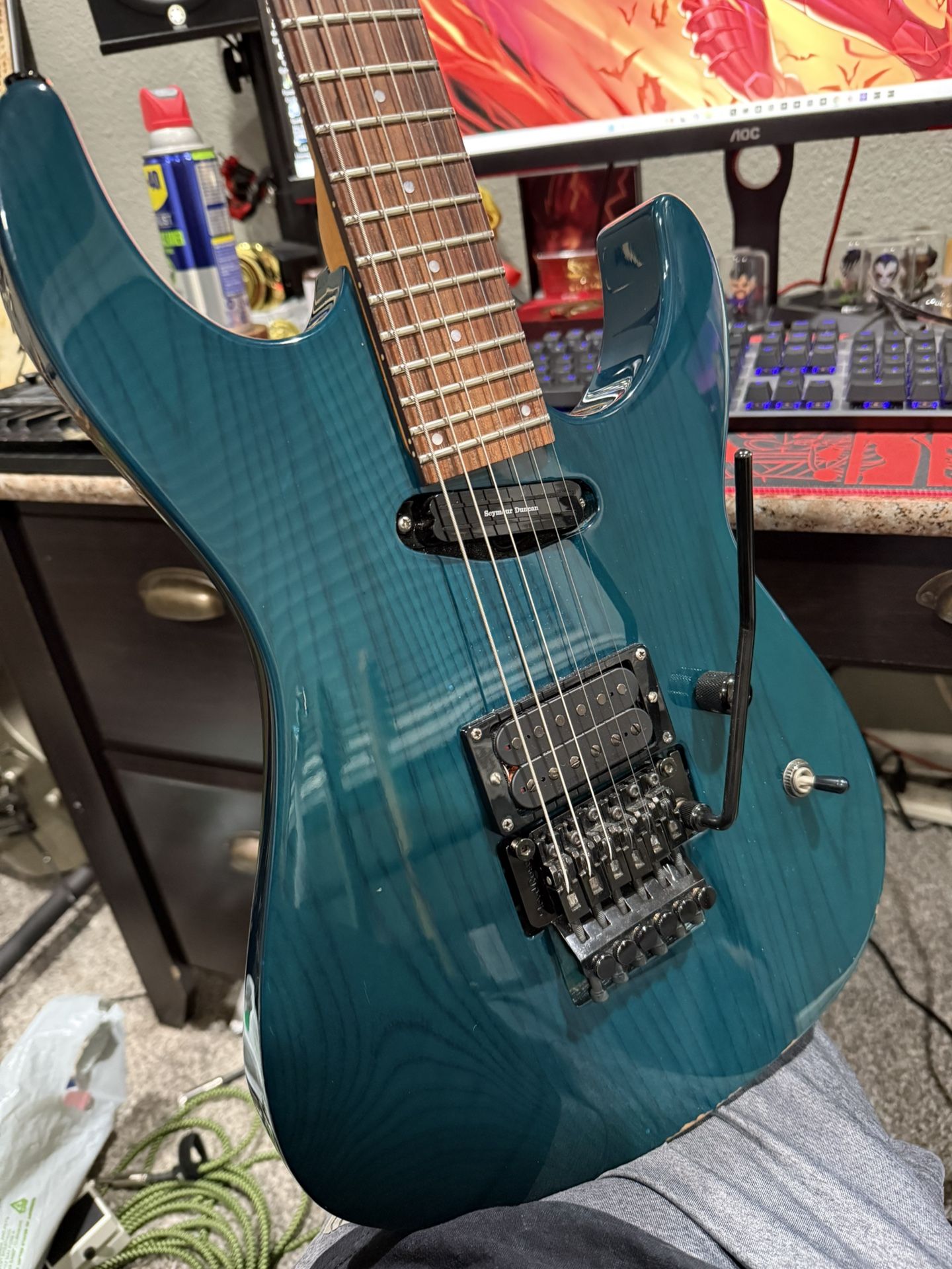 1996 Esp Ltd M2 Guitar