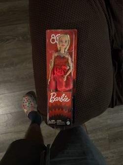 Barbie 80th Anniversary Doll in Red Dress