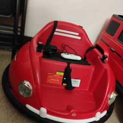 Red Bumper Car