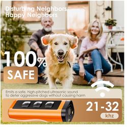 Ahuyentador Ultrasónico para Perros Recargable 50ft – Nuevo — Rechargeable Ultrasonic Dog Repeller 50ft – Brand New