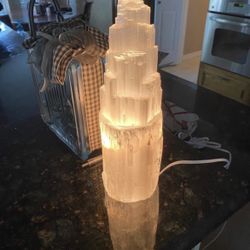 Lámpara Selenite 
