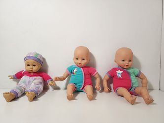 3pcs Unicorn Baby Dolls